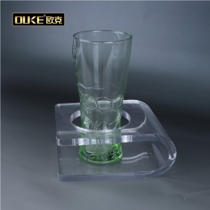深圳亚克力厂家定制高档有机玻璃创意热弯杯垫