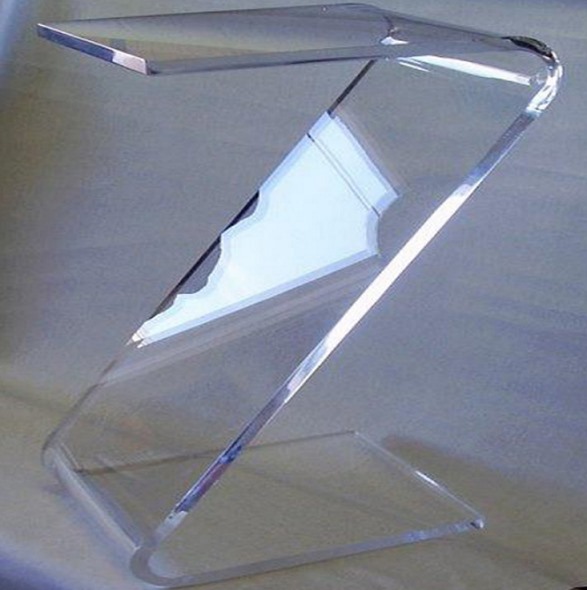 Z字形亚克力茶几 Z字形亚克力茶几